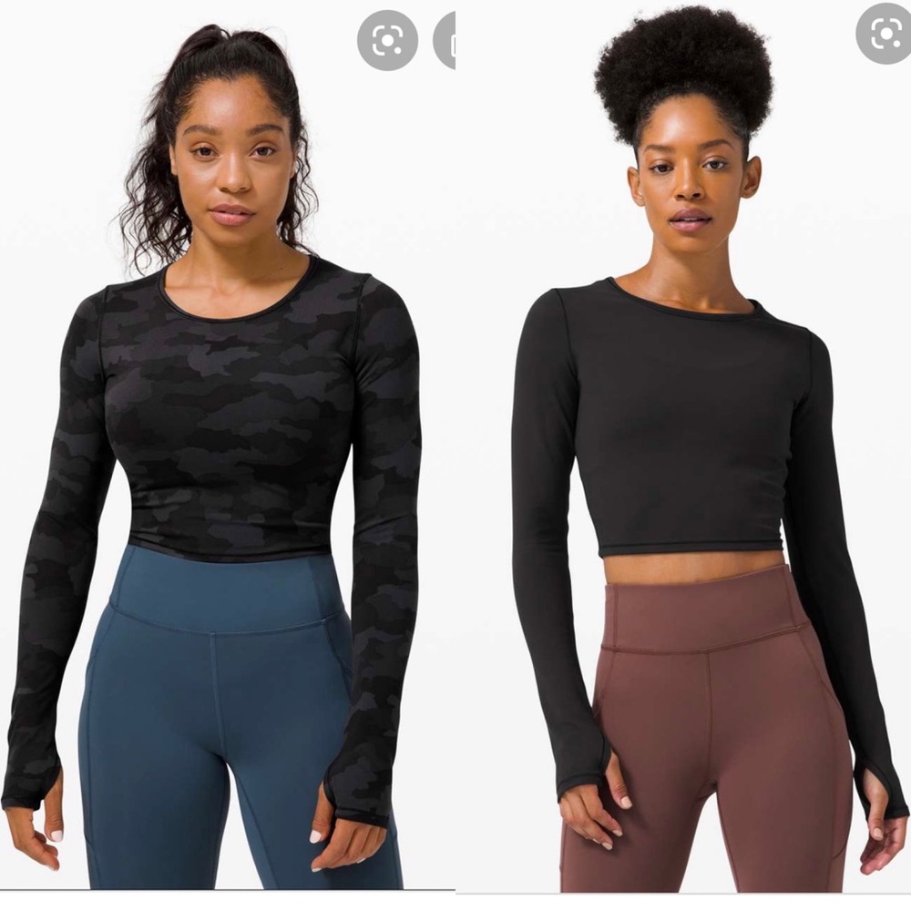 Lulu wunder train CROPPED longsleeve